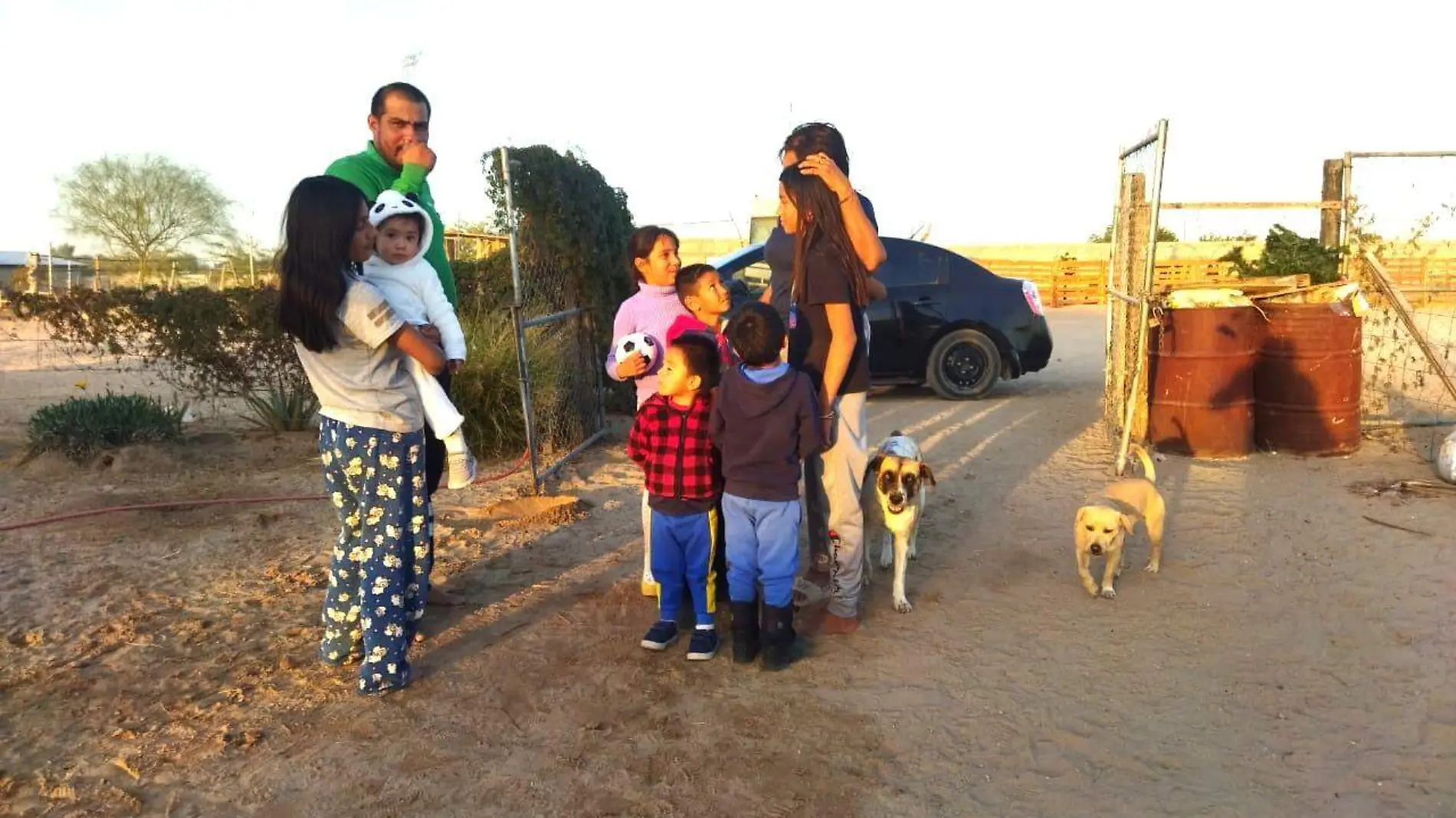 Nota sobre cómo celebrarán la Navidad las familias de la periferia de la ciudad VF (4)